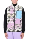 MSGM MSGM MEN'S MULTICOLOR OTHER MATERIALS OUTERWEAR JACKET,3140MH18R21750303 50