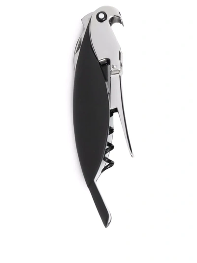 Alessi Parrot Stainless Steel Corkscrew In Schwarz
