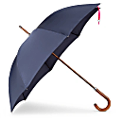 Heating & Plumbing London British Umbrella Beech & Maple - Marine Blue/pink