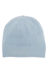 Portolano Slouchy Cashmere Knit Beanie In Baby Blue