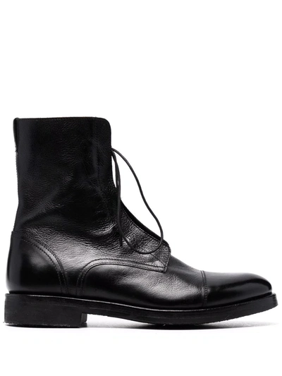 Alberto Fasciani Camil Lace-up Boots In Schwarz