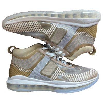 Pre-owned Nike Leather Trainers In Multicolour