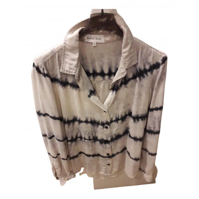 Pre-owned Bella Dahl Blouse In Beige