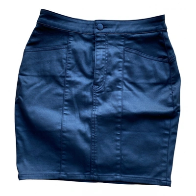 Pre-owned Calvin Klein Jeans Est.1978 Mini Skirt In Black