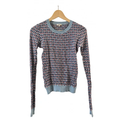 Pre-owned Manoush Jumper In Blue