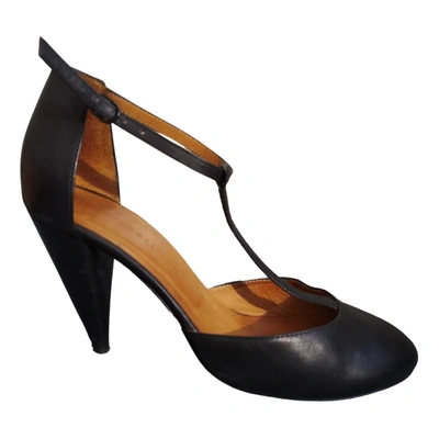 Pre-owned Lemaire Leather Heels In Black