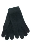 Portolano Cashmere Tech Gloves In Black