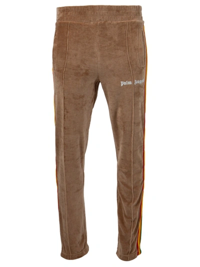 Palm Angels Rainbow Chenille Track Pant Brown