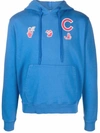 Off-white Mlb Chicago Cubs Cotton Jersey Hoodie