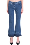 VERSACE VERSACE JEANS IN BLUE DENIM,10021301A016521D030