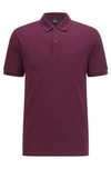 Hugo Boss Purple Men's Polo Shirts Size S