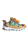 Adidas Originals X Sean Wotherspoon Superturf Adventure "jiminy Cricket" Sneakers In Mesa  Halo Amber & Glory Purple