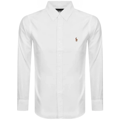 Polo Ralph Lauren Refined White Button-up Shirt With Timeless Appeal