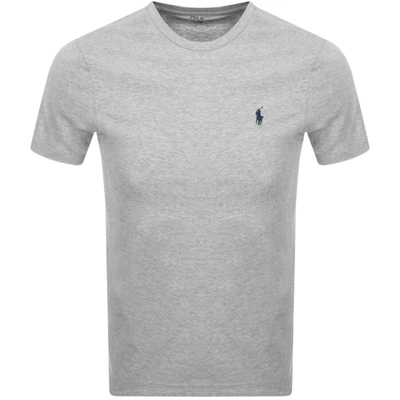 Ralph Lauren Crew Neck Custom Fit T Shirt Grey