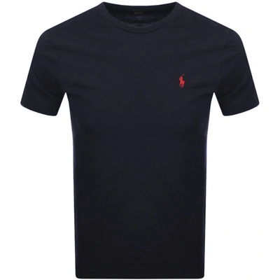 POLO RALPH LAUREN RALPH LAUREN CREW NECK T SHIRT NAVY