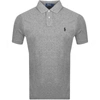 Polo Ralph Lauren Ralph Lauren Slim Fit Polo T Shirt Grey In Gray