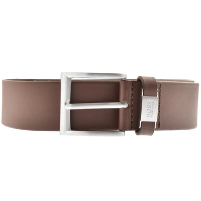 Hugo Boss Boss Connio Belt Brown