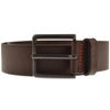 Hugo Gionio Leather Belt Brown