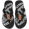 Tommy Hilfiger Beach Flip Flops Black In Black
