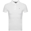 Tommy Jeans Pique Polo Shirt In White In White