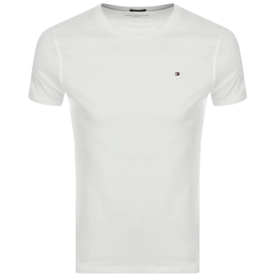 TOMMY HILFIGER TOMMY HILFIGER LOUNGEWEAR ICON T SHIRT WHITE