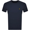 Lyle & Scott Lyle And Scott Crew Neck T Shirt Navy In Navy