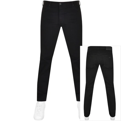 Armani Collezioni Emporio Armani J21 Regular Fit Jeans Black