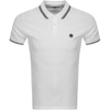 PRETTY GREEN PRETTY GREEN BARTON POLO T SHIRT WHITE