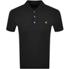 LYLE & SCOTT LYLE AND SCOTT SHORT SLEEVED POLO T SHIRT BLACK