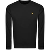 LYLE & SCOTT LYLE AND SCOTT CREW NECK SWEATSHIRT BLACK