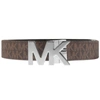 MICHAEL KORS MICHAEL KORS REVERSIBLE LOGO BELT BLACK