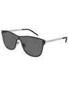 SAINT LAURENT SL 51 Over Mask Black Sunglasses