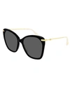 GUCCI Black Butterfly Sunglasses - GG0510S