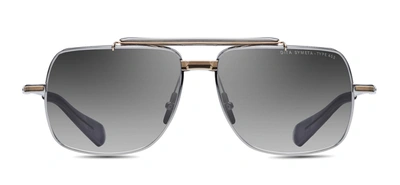 Dita Symeta Dts126-62-01 Aviator Sunglasses In Grey