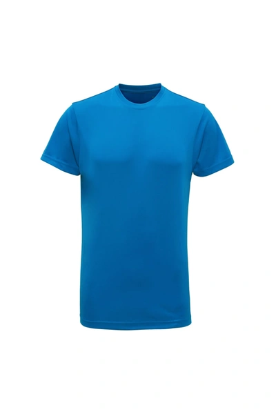 Tridri Tri Dri Mens Short Sleeve Lightweight Fitness T-shirt (sapphire) In Blue