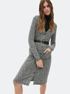 Michael Stars Ella Long Cardigan In Grey