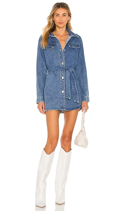 SUPERDOWN KELSIE DENIM DRESS,SPDW-WD1691