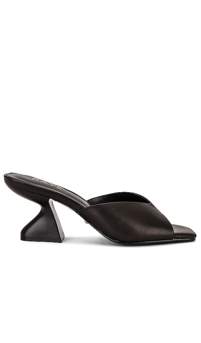 Raye Chiffon Heel In Black