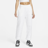 Nike Sportswear Essential Collection Women's Fleece Pants In White,black
