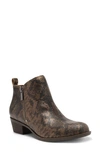 Lucky Brand Basel Bootie In Dark Natural