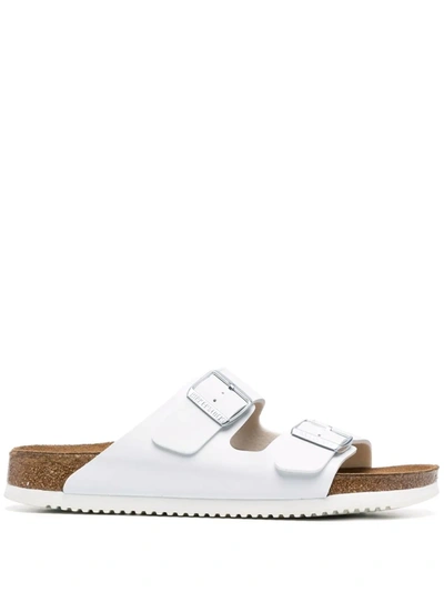 Birkenstock Arizona Double Strap Sandals In White