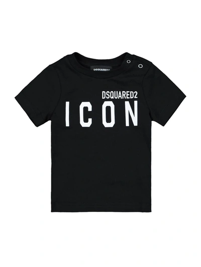 Dsquared2 Babies' D2t862b T-shirt Dsquared In Black