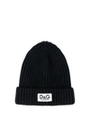 DOLCE & GABBANA KIDS BEANIE FOR BOYS