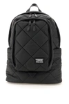 BURBERRY BURBERRY DIAMOND QUILTED LARGE BACKPACK
