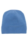 Portolano Slouchy Cashmere Knit Beanie In Pottery Blue