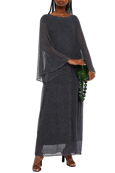 Missoni Metallic Crochet-knit Maxi Dress