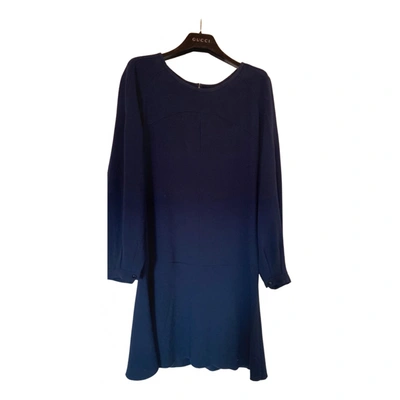 Pre-owned Isabel Marant Étoile Mini Dress In Blue