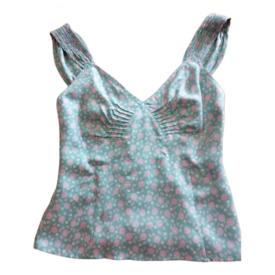 Pre-owned Marc Jacobs Silk Camisole In Multicolour