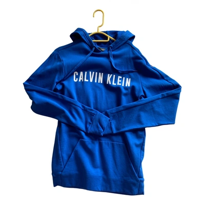Pre-owned Calvin Klein Knitwear In Blue