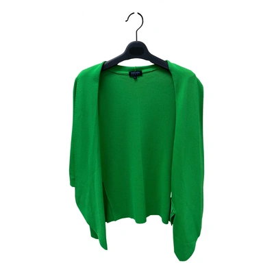 Pre-owned Escada Silk Knitwear In Green